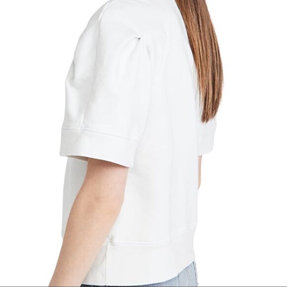 Agolde The Round Shoulder Half Sleeve Box Sweatshirt - Picture 3 of 12